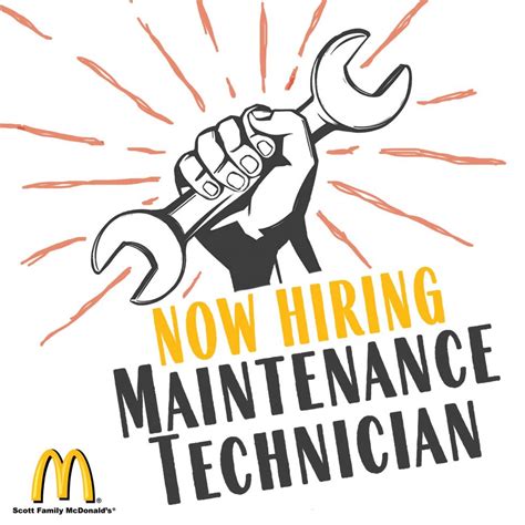 mcdonalds maintenance pay|maintenance job opening mcdonald's.